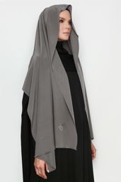 Picture of Gray silk shawl