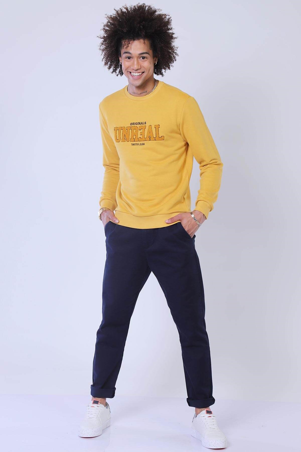 Picture of Men's Mid Waist Trousers
