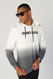 Picture of Men's hoodie Two-Tone (White - Black)