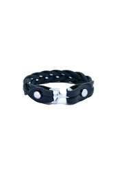 Picture of Handmade Anchor Genuine Leather Bracelet