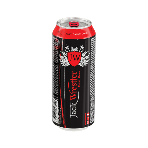 Picture of 500 ML CAN JACK WRESTLER ENERGY DRINK  ( WITH SWEETENER )