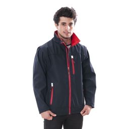 Show details for Navy blue Work jacket Tarik