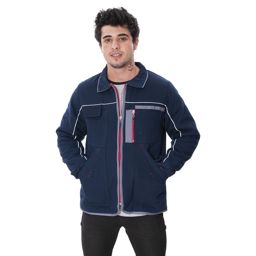 Show details for Navy blue Work jacket Tarik