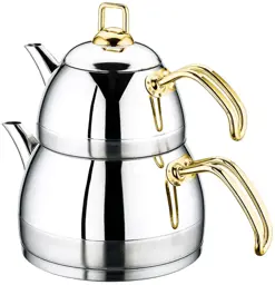 Picture of Teapot  Gold in a large size