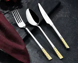 Picture of Gold 60 Piece Cutlery Set