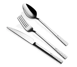 Picture of Set of 90 pieces, solid colorfork - knife - spoon