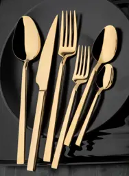 Picture of 60-piece set, titaniumfork - knife - spoon