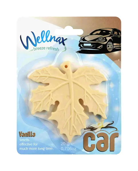 Picture of Fresh paper car freshener with tropical fruits scent 20 gr