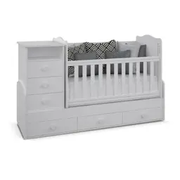 Show details for  Nevada Cradle With 2 Drawers 70*180 Tarik