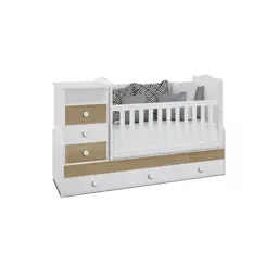 Show details for  Vesta Cradle With 6 Drawers Tarik
