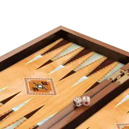 Show details for Antic Mini Backgammon Sahra Tarik