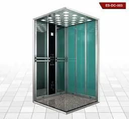 Picture of Patterned Glass Cabinet