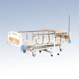 Picture of 2 Motors With Side Rails Fodlable Leg Patient Bed