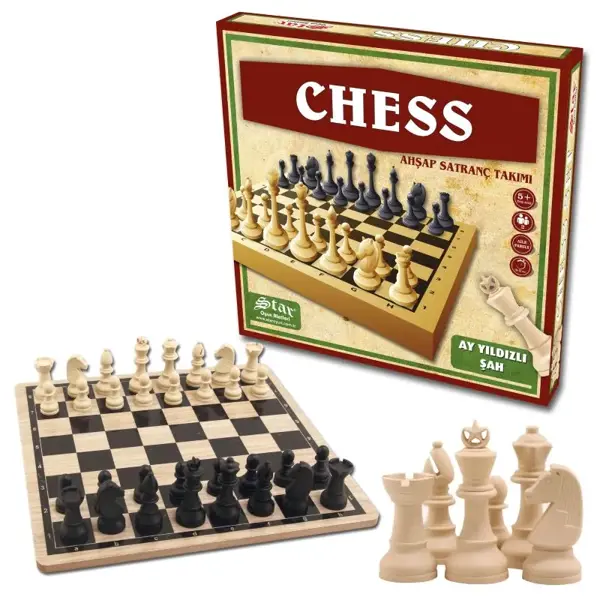 Chess Ahşap Satranç Takımı 1 1050859 resmi