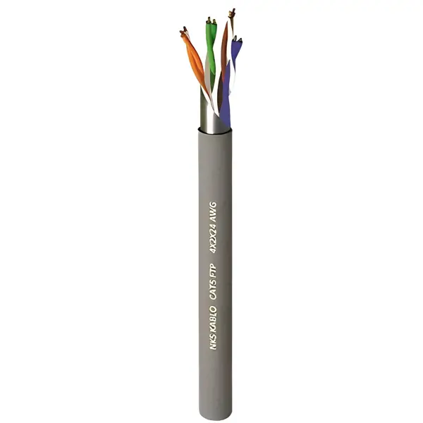 Picture of   CAT 5 FTP 4x2x24 AWG Cable