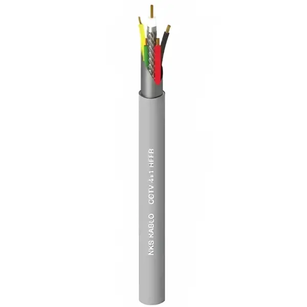 Picture of   CCTV 4+1 HFFR (2X0,22+2X0,50) Cable 