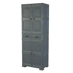 Show details for Wardrobe Plastic Cabinet 4+1 Tarik