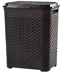 Picture of Plastic Laundry Hamper with Lid