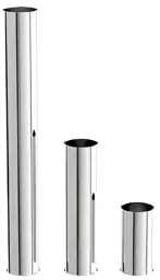 Show details for Flow Pipe (Chrome and Galvanize) Tarik