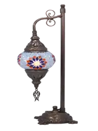 Show details for Turkish style mosaic street lamp Tarik
