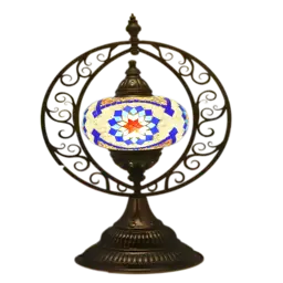 Show details for Turkish Mosaic Table Lamp Tarik