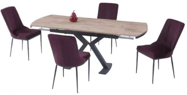 İkon Koyu Ceviz Masa - Çınar Sandalye resmi