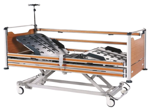 صورة سرير المريض بالعناية المركزة بأربع محركات
