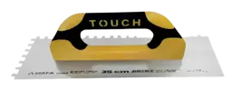 Show details for Touch Square Notched Trowel/closed Handle - Spring Steel Teeth Dimensions: 8x8mm Tarik