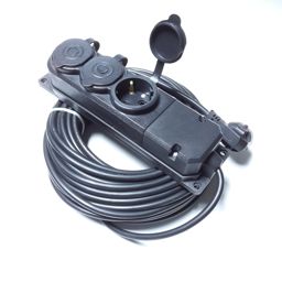 Picture of 3 GROUP SOCKET WITH MOBILE EXTENSION CABLE