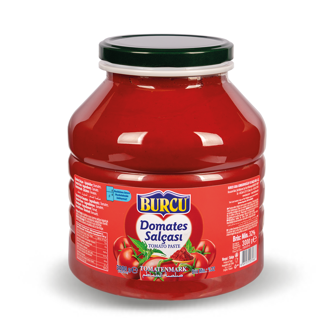 Picture of Tomato Paste 3000 gr (30 Brix)