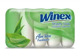 Show details for 5 Solid Soap with the scent of Aloe Vera 55 gr  Tarik