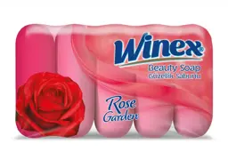 Show details for 5 Solid Soap with the scent of Rose 55 gr  Tarik