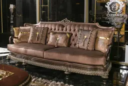 Show details for Saltanat Sofa Set(2: 3 Seat Sofa, 2: Single Seat Sofa ) Tarik