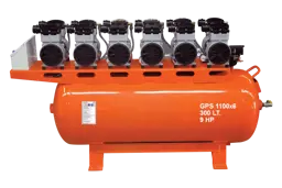 Show details for GPS 1100x6 - 300 lt Silent and Oil-Free Air Compressor Tarik