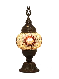 Show details for Mosaic table lamp Tarik