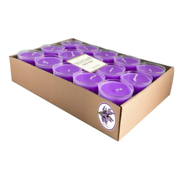 Picture of Capsule Candle - Lavender Scented - Purple Color