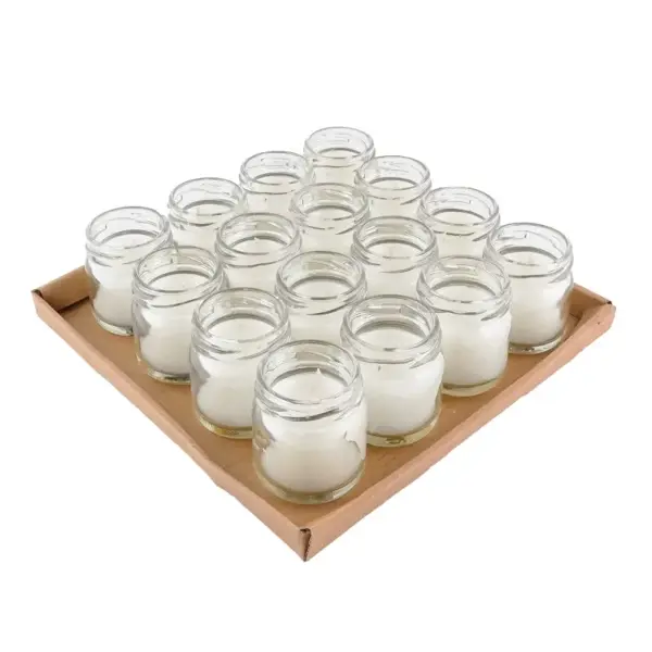 Picture of Jar Candle - Unscented- White Color 