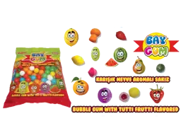 Show details for Spherical fruit flavored children's gum Tarik