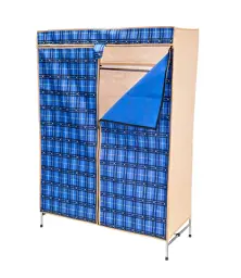 Show details for Portable Wardrobe With Plastic Connections Tarik