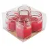 Picture of Jar Candle - Strawberry Scented  - Red Color