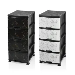 Show details for Plastic chest of drawers Tarik