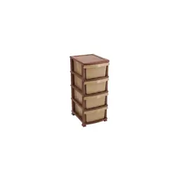 Show details for Plastic chest of drawers Tarik
