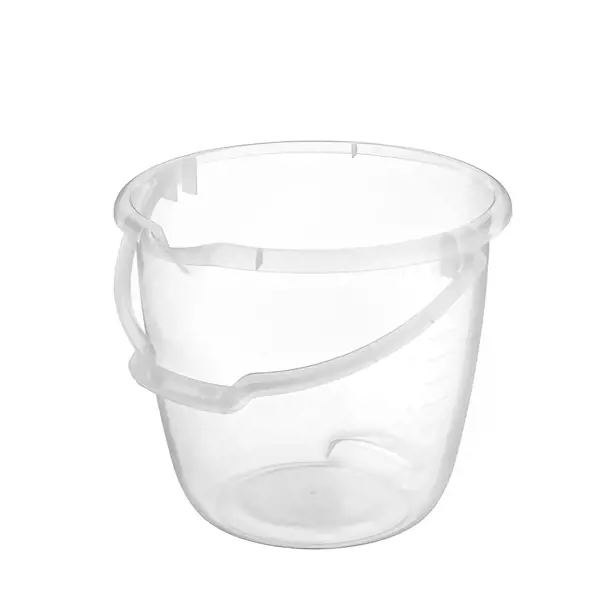 Picture of Large plastic bucket - transparent