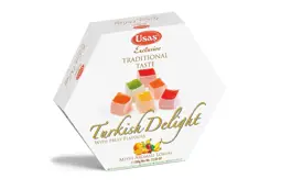 Show details for Turkish delight with fruit flavor 350 grams Tarik