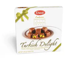 Show details for Chocolate and pistachio delight 250 grams Tarik