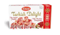 Show details for Turkish delight with pomegranate and hazelnut flavor 158 grams Tarik