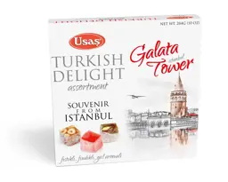 Show details for delight with hazelnuts, pistachios and fruits 284 grams Tarik