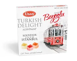 Show details for Turkish delight with fruit flavor 284 grams Tarik