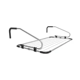 Show details for Clothes drying rack for balcony Hanging capacity 11 Tarik