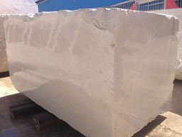 Picture of White Lymra Stone can be provided as blocks and slabs